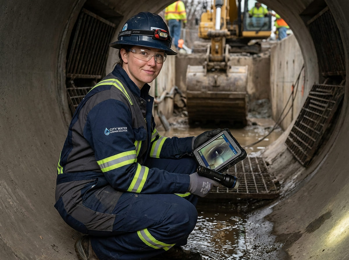 Sewer Line Inspection & Replacement in Andrews